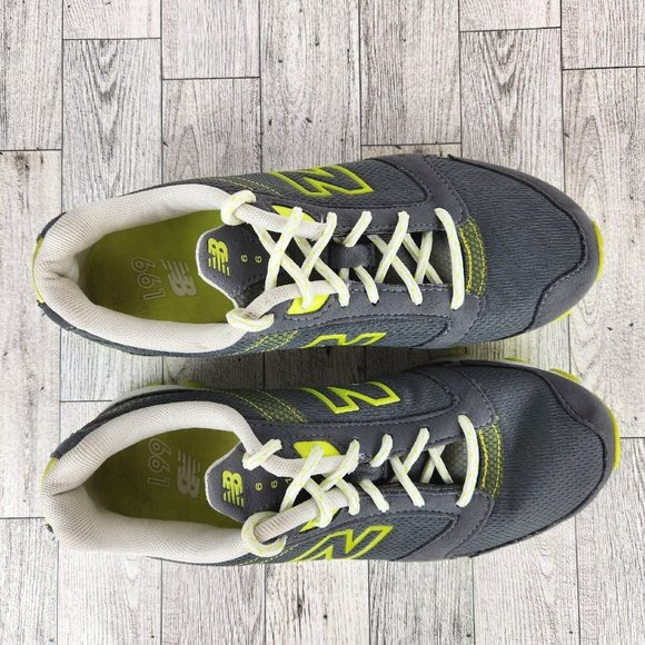 New Balance Womens Size 8.5B Running Shoe #661 Grey/Lime Green #WL661VKS - Picture 6 of 8